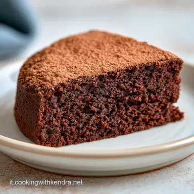 Torta Cioccolato Mandorle Cuore Morbido Scheda ricetta