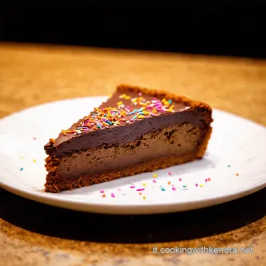Pastel de Chocolate de Cumplea&ntilde;os con Sprinkles La Ricetta Top Scheda ricetta