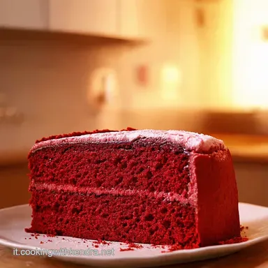 Pastel Red Velvet Torta Soffice da Sogno Scheda ricetta