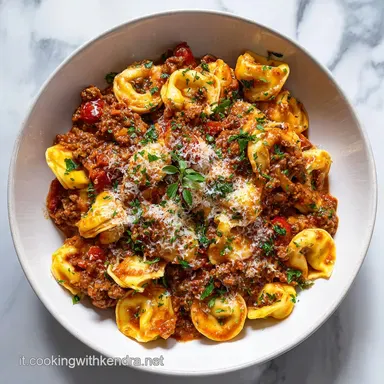 Tortellini Bolognesi: Ripieno Autentico per 8 Porzioni Scheda ricetta