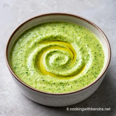 Vellutata di Zucchine per 4 Persone Scheda ricetta