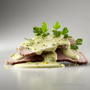 Vitello Tonnato Light: Versione Cremosa per 4 Servings Scheda ricetta