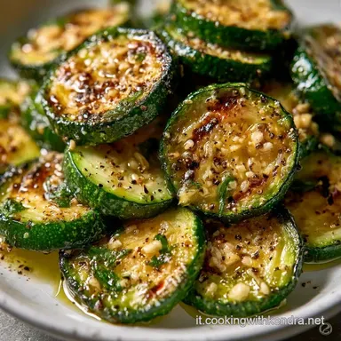 Zucchine Grigliate Al Forno per 4 Persone Scheda ricetta