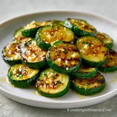 Zucchine Grigliate Condite con Aglio per 4 Scheda ricetta