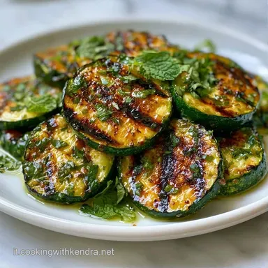 Zucchine Grigliate Marinate Aceto per 4 Scheda ricetta