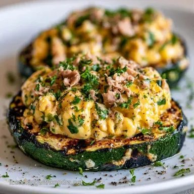 Zucchine Alla Griglia Tonno Uova per 4 Scheda ricetta