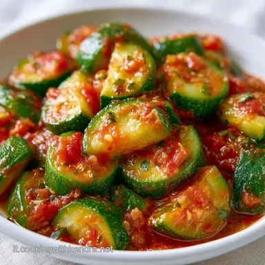 Zucchine In Umido Al Pomodoro Scheda ricetta