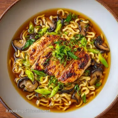Zuppa Ramen per 4 Persone Scheda ricetta