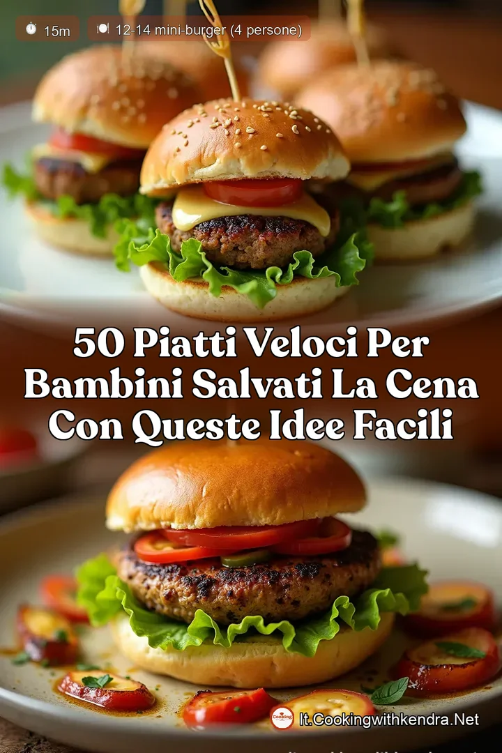 50 Piatti Veloci per Bambini Salvati la Cena con Queste Idee Facili