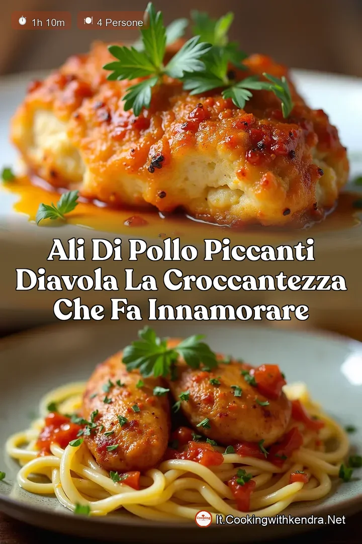 Ali di Pollo Piccanti Diavola La Croccantezza che Fa Innamorare