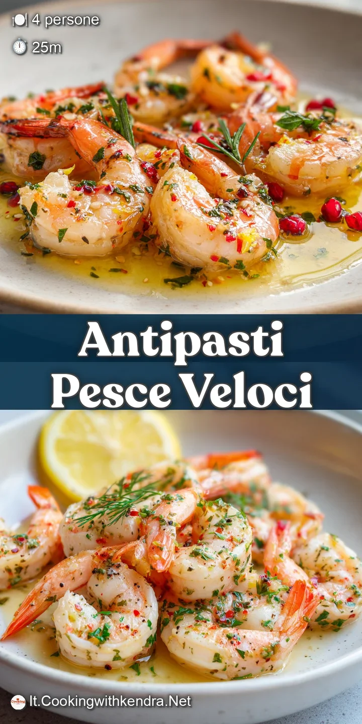 Close-up of succulent grilled shrimp drizzled with olive oil, with zest lemon and fresh herbs creating an enticing and fla...