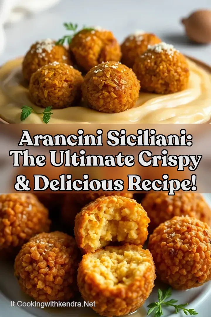 Arancini Siciliani: The ULTIMATE Crispy & Delicious Recipe!