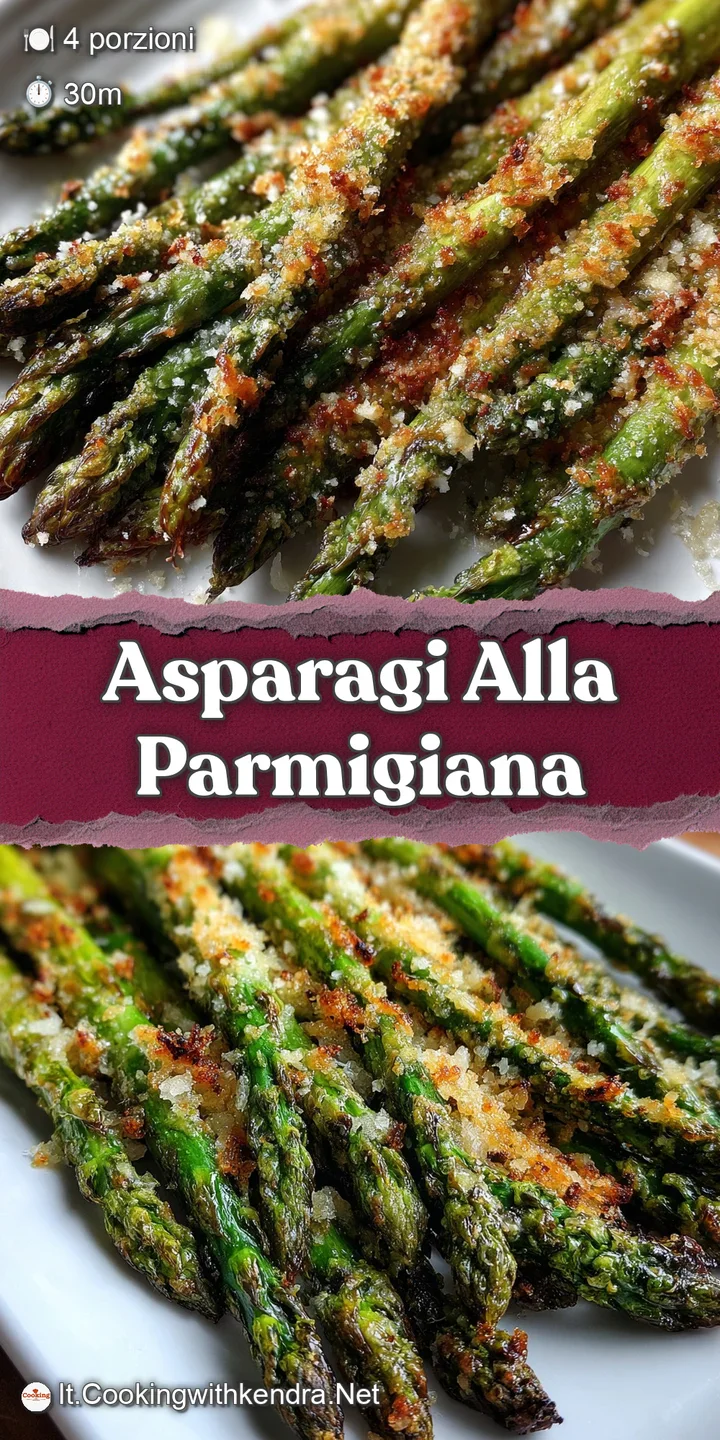 Close-up reveals the rich, melted parmesan clinging to the asparagus, promising a satisfyingly crisp and flavorful bite.