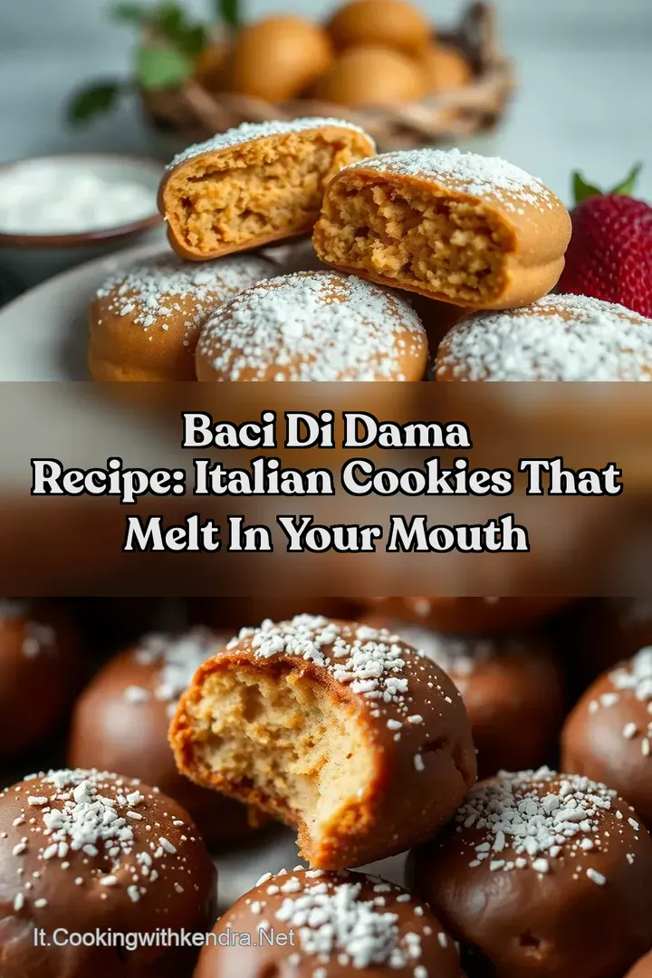 Baci di Dama Recipe: Italian Cookies that Melt in Your Mouth