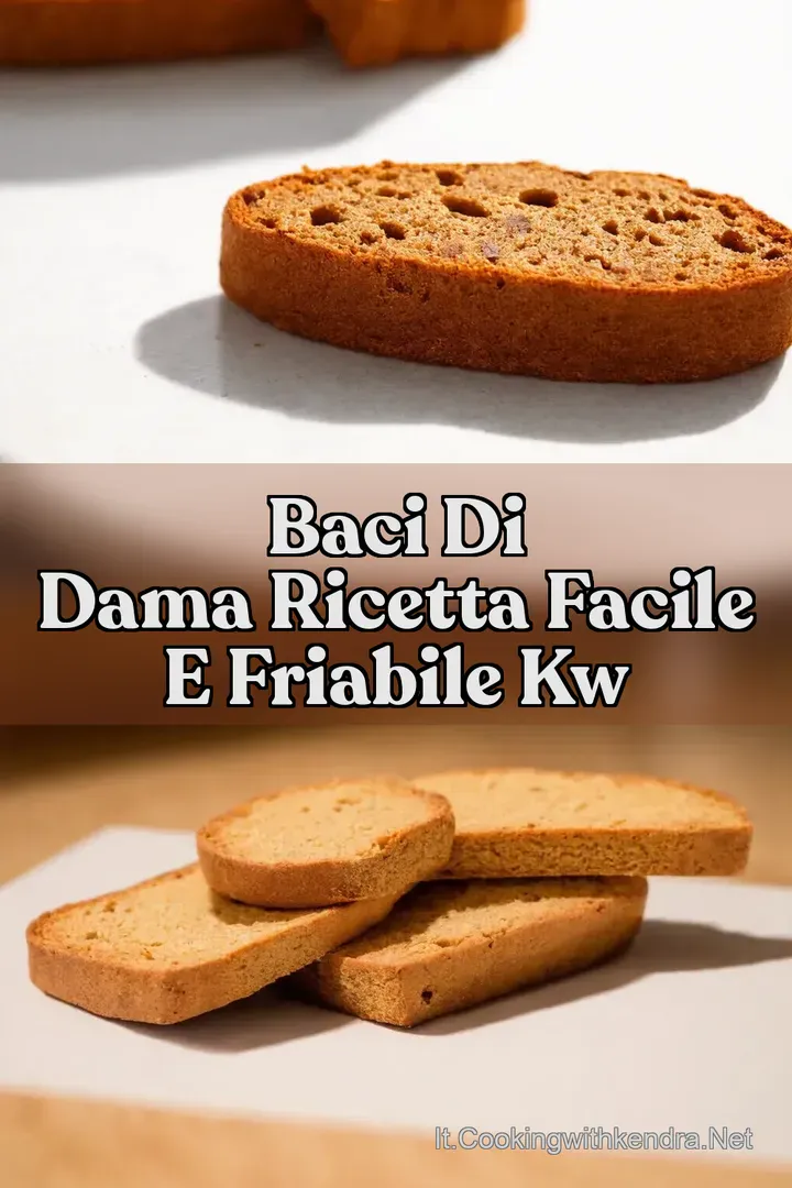 Baci di Dama Ricetta Facile e Friabile kw