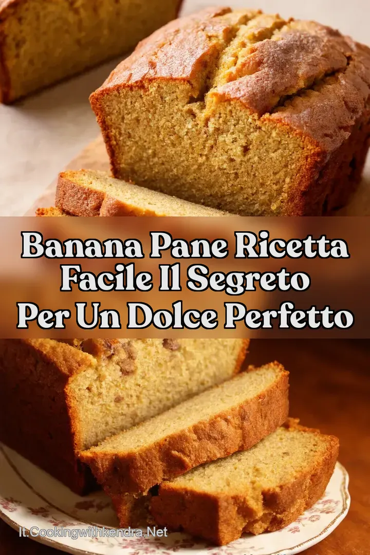 Banana Pane Ricetta Facile Il Segreto per un Dolce Perfetto