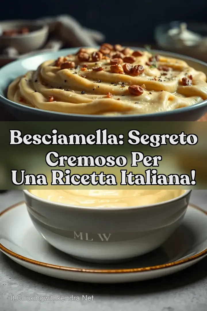 Besciamella: Segreto Cremoso per Una Ricetta Italiana!