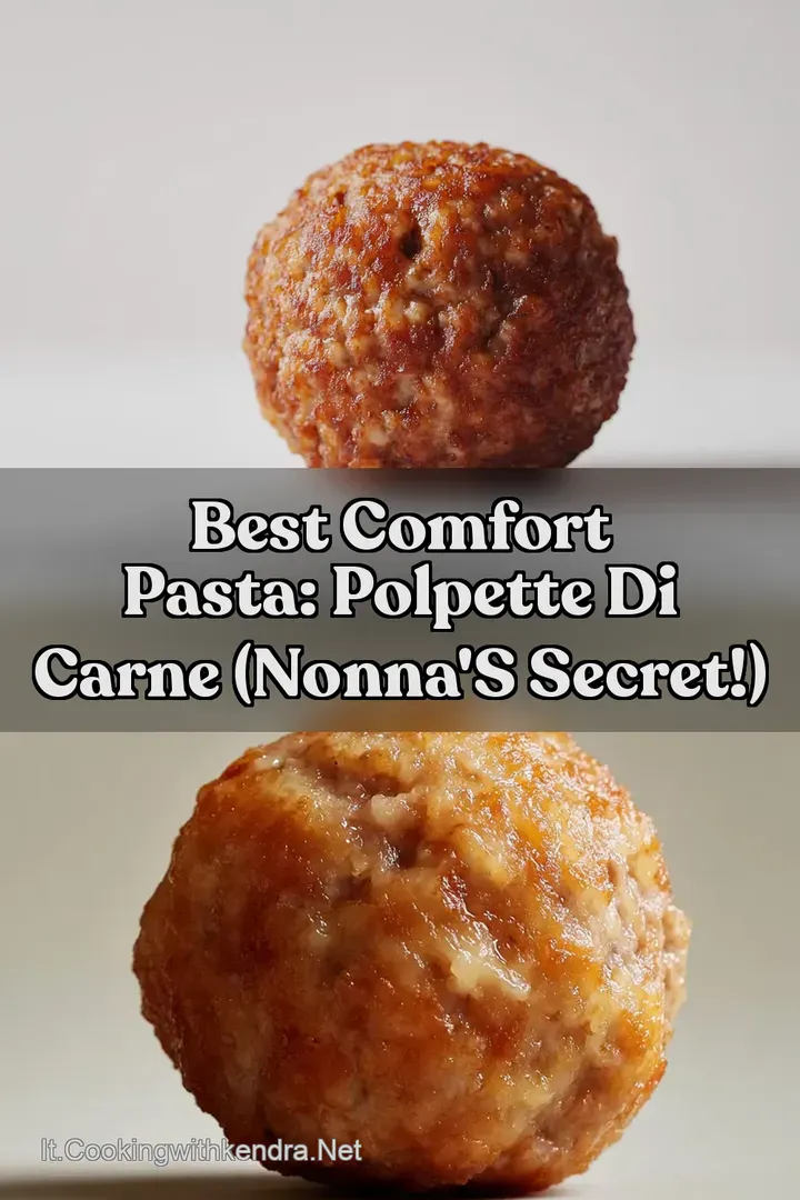 Best Comfort Pasta: Polpette di Carne (Nonna s Secret!)