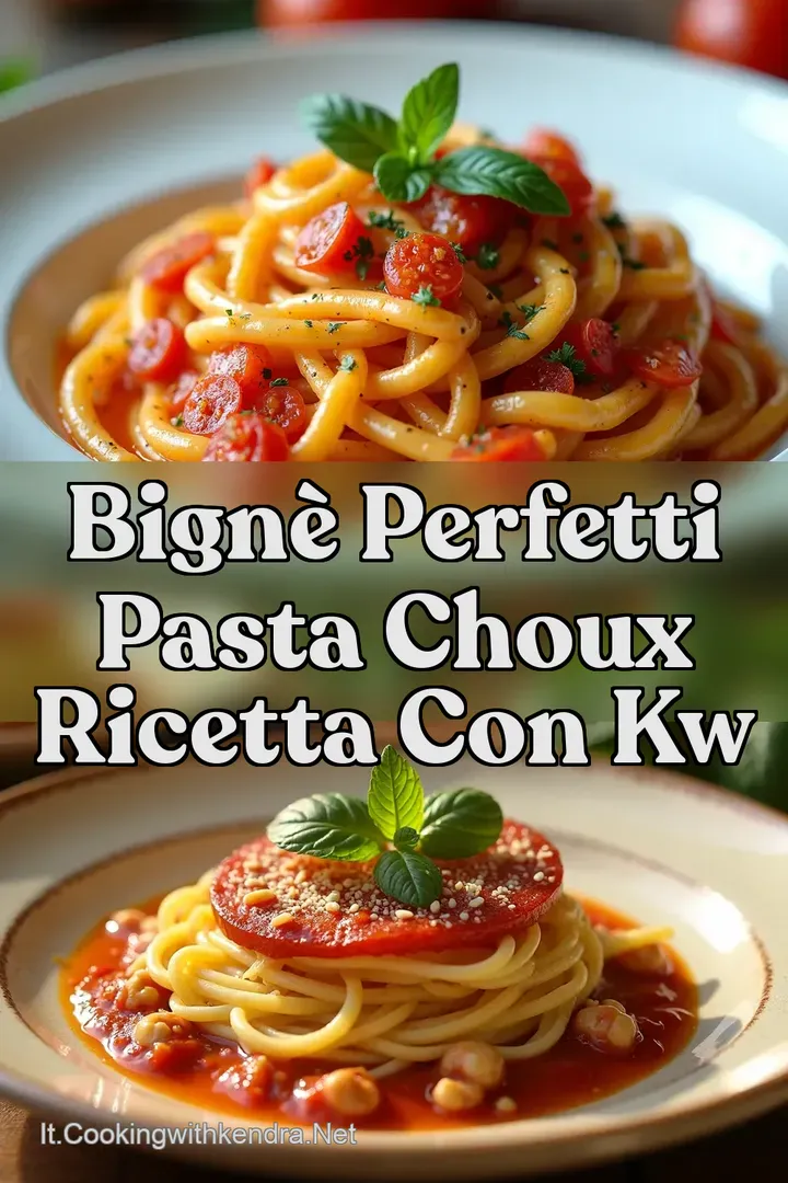 Bign&egrave; Perfetti Pasta Choux Ricetta con kw
