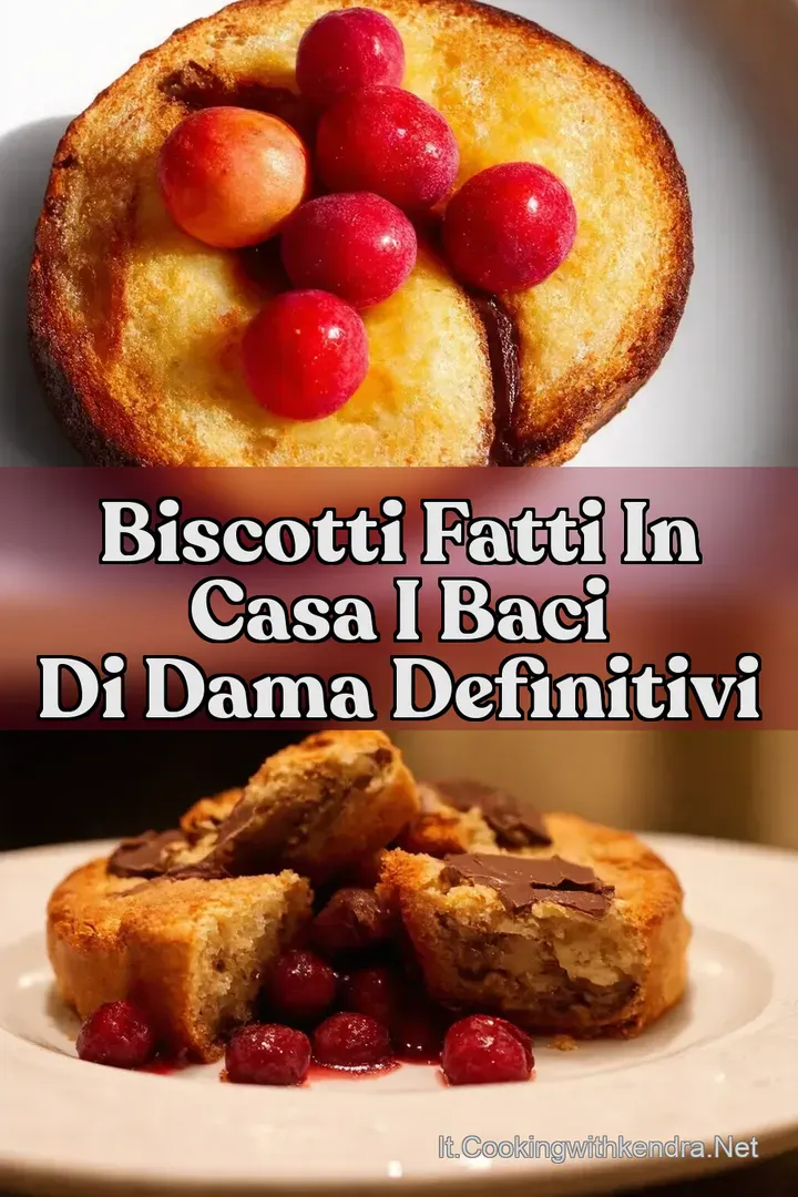 Biscotti Fatti in Casa I Baci di Dama Definitivi