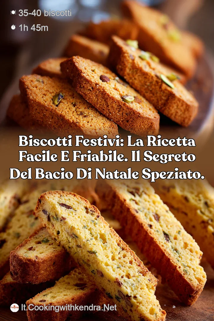 Biscotti Festivi: La Ricetta Facile e Friabile. Il Segreto del Bacio di Natale Speziato.