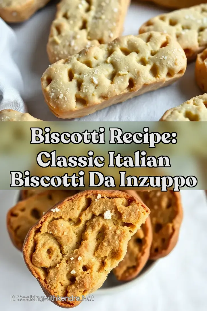 Biscotti Recipe: Classic Italian Biscotti da Inzuppo