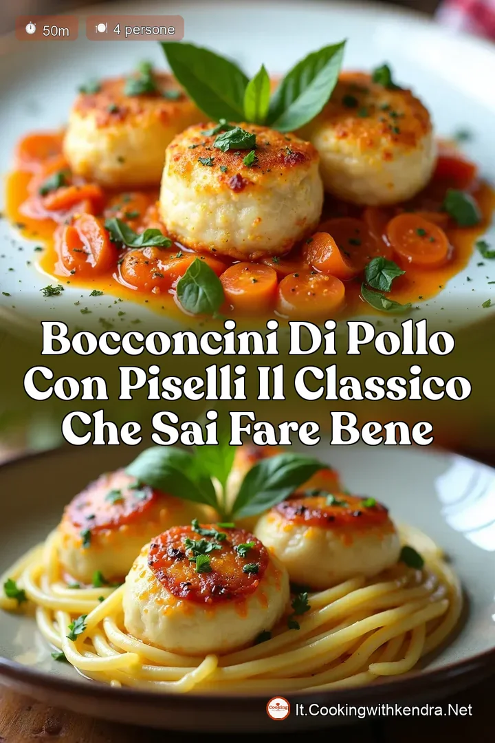 Bocconcini di Pollo con Piselli Il Classico che Sai Fare Bene