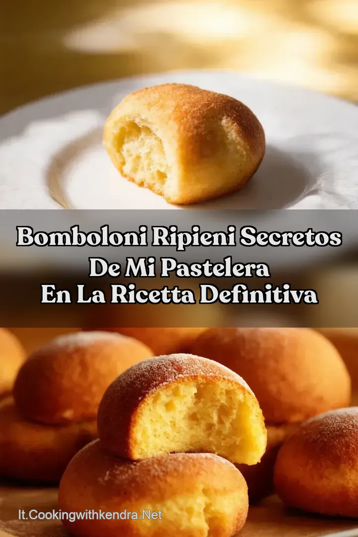 Bomboloni Ripieni Secretos de mi Pastelera en La Ricetta Definitiva