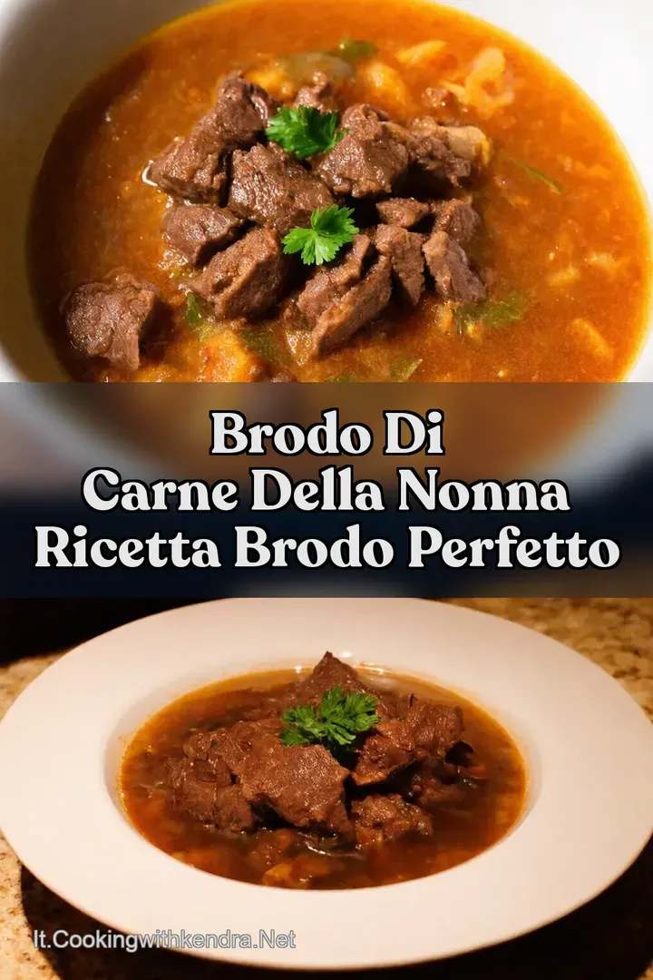 Brodo di Carne della Nonna Ricetta Brodo Perfetto