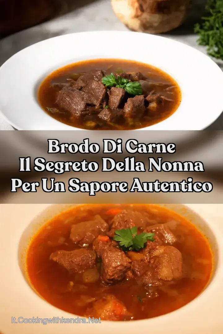 Brodo di Carne Il Segreto della Nonna per un Sapore Autentico