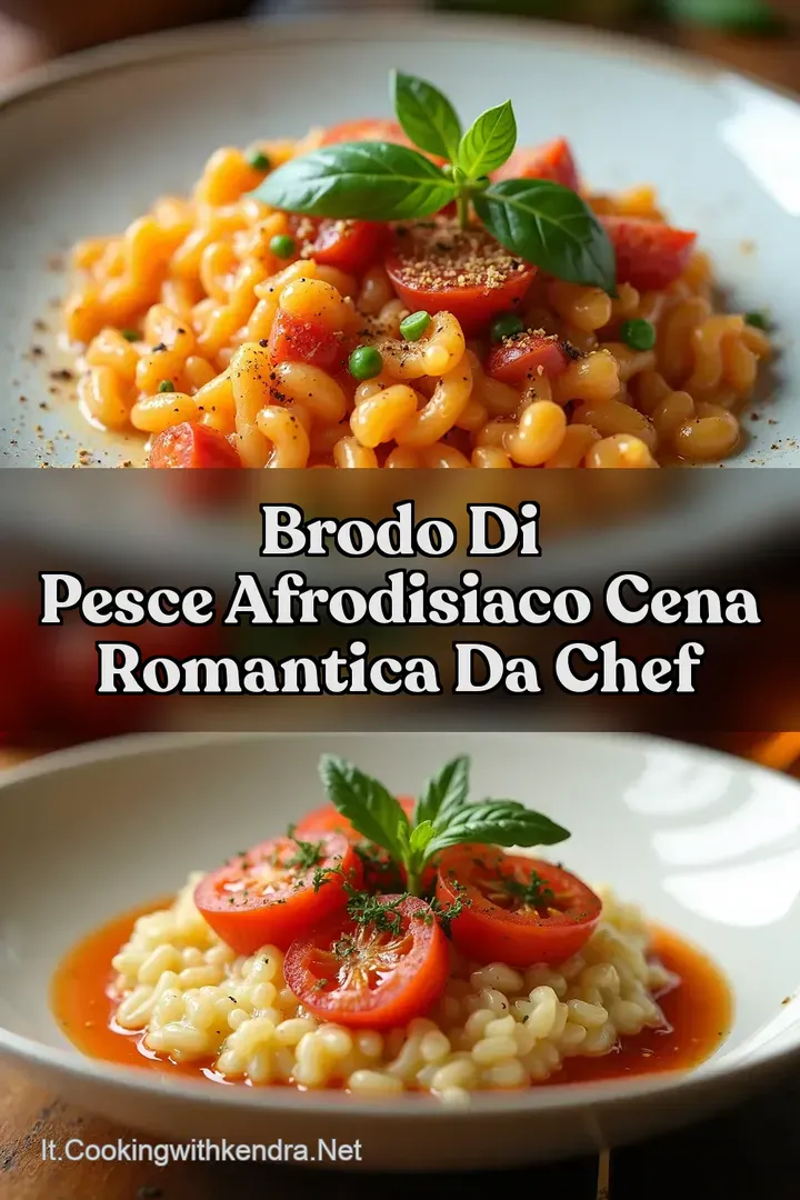 Brodo di Pesce Afrodisiaco Cena Romantica da Chef