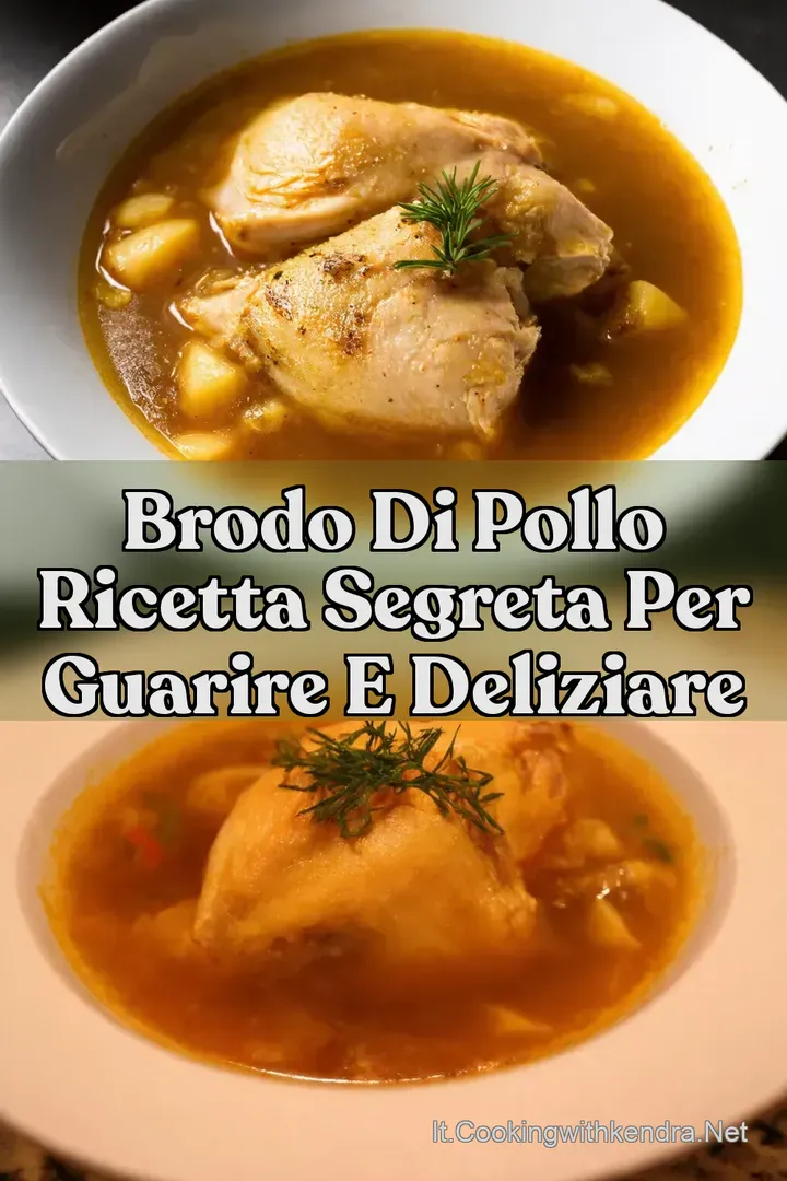 Brodo di Pollo Ricetta Segreta per Guarire e Deliziare