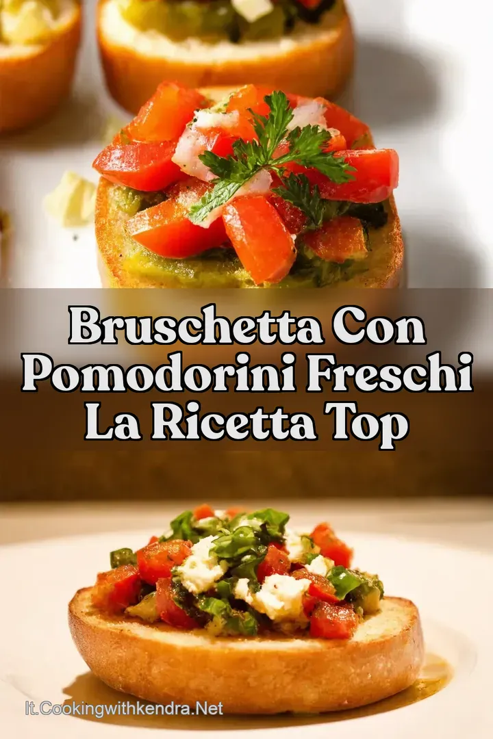 Bruschetta con pomodorini freschi la ricetta Top
