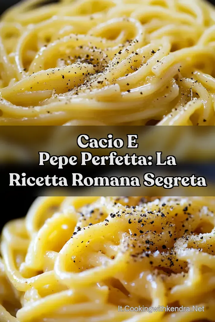 Cacio e Pepe Perfetta: La Ricetta Romana Segreta