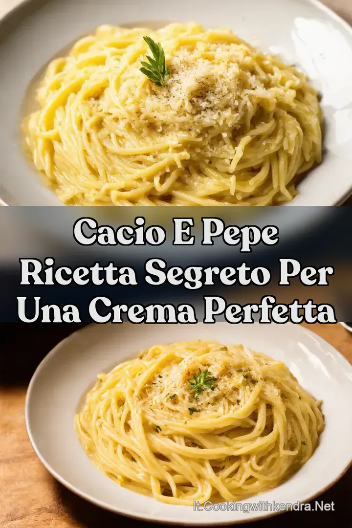 Cacio e Pepe Ricetta Segreto per una Crema Perfetta