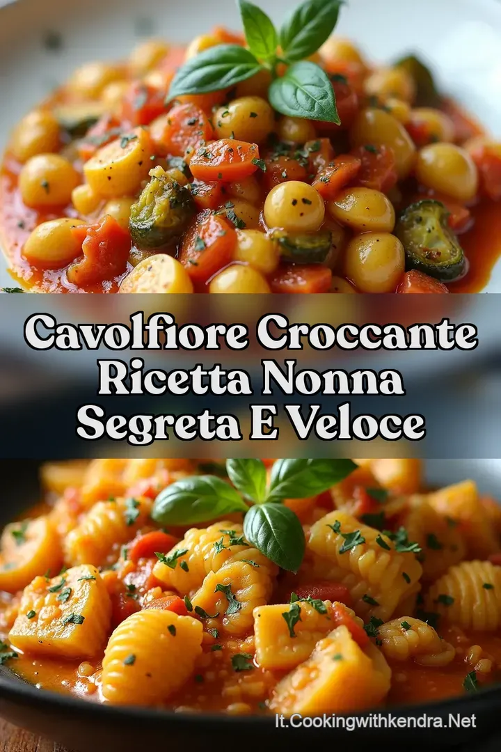 Cavolfiore Croccante Ricetta Nonna Segreta e Veloce