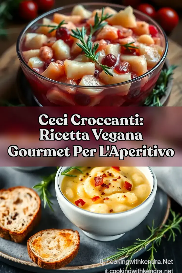 Ceci Croccanti: Ricetta Vegana Gourmet per l Aperitivo