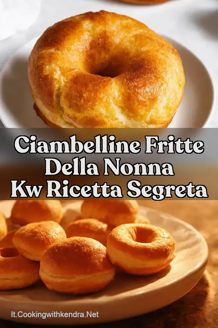 Ciambelline fritte della nonna kw Ricetta segreta