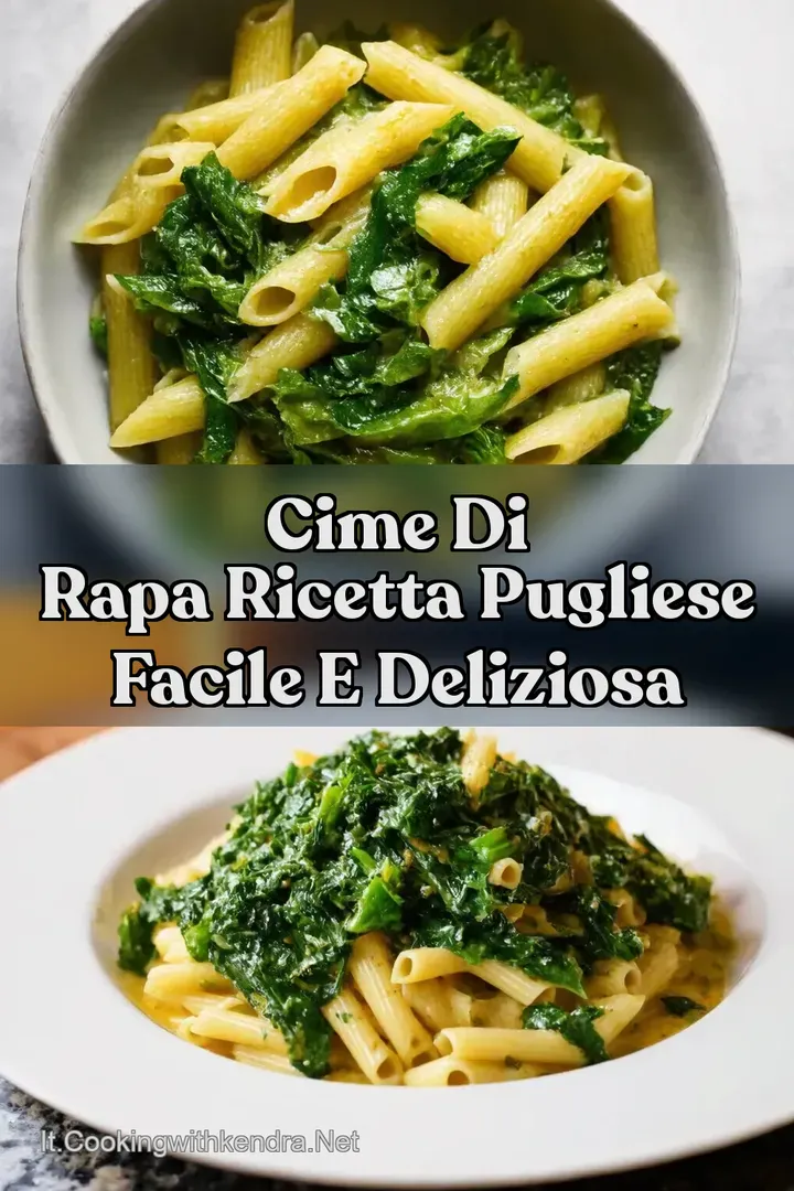 Cime di Rapa Ricetta Pugliese Facile e Deliziosa