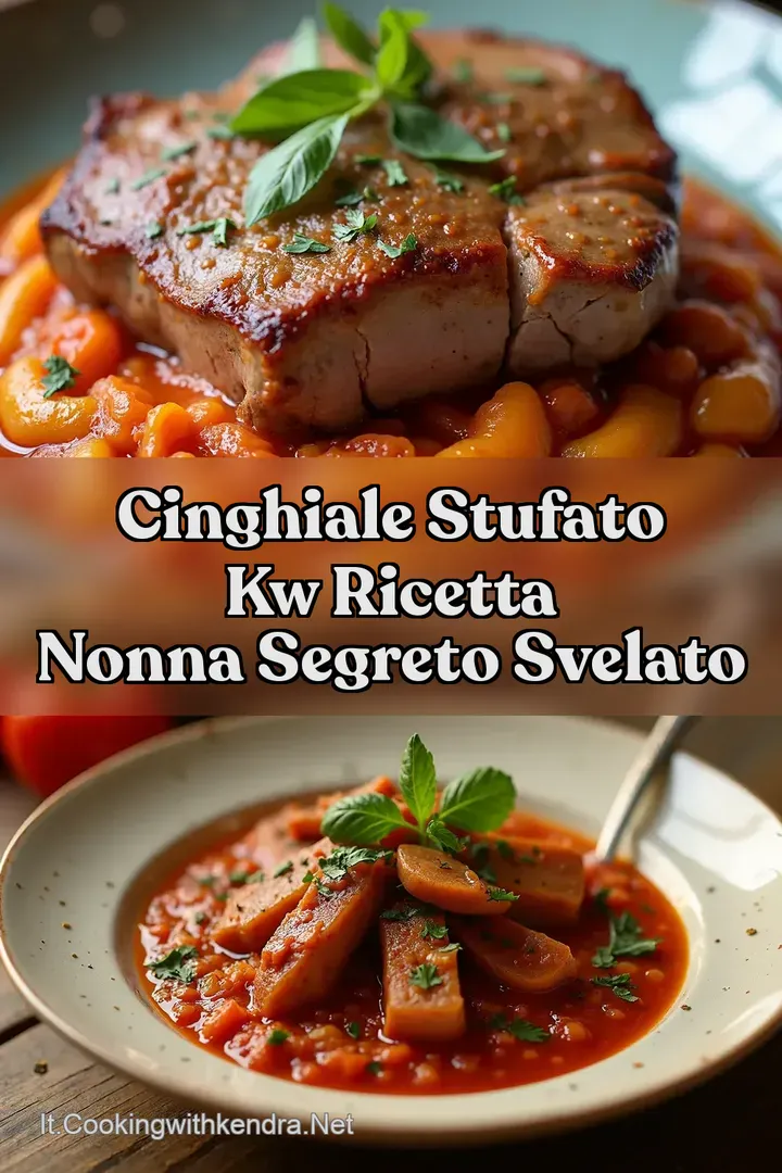Cinghiale Stufato kw Ricetta Nonna Segreto Svelato