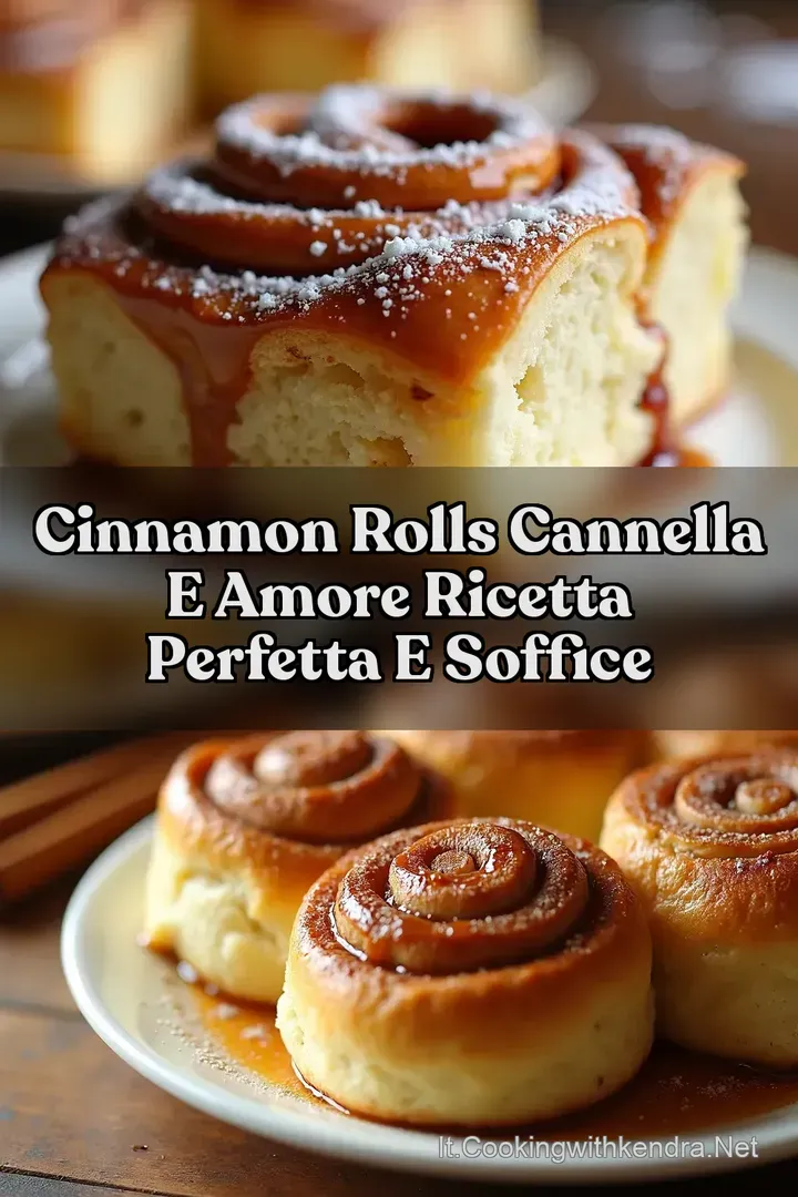 Cinnamon Rolls Cannella e Amore Ricetta Perfetta e Soffice