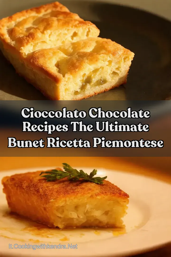 Cioccolato Chocolate Recipes The Ultimate Bunet Ricetta Piemontese