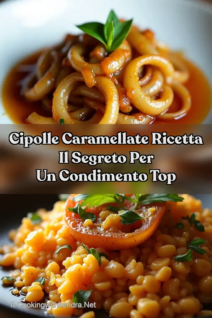 Cipolle Caramellate Ricetta Il Segreto per un Condimento Top