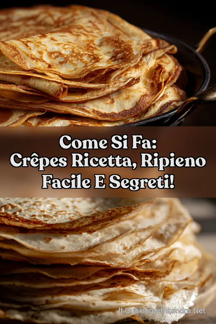 Come si fa: Cr&ecirc;pes Ricetta Ripieno Facile e Segreti!