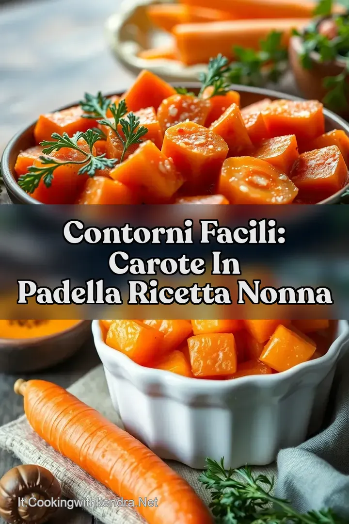 Contorni Facili: Carote in Padella Ricetta Nonna