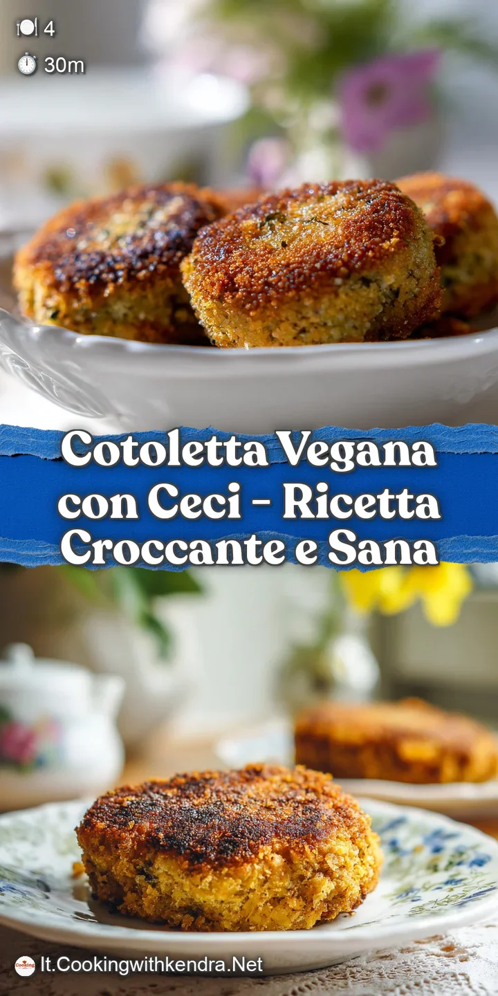 Close-up of a perfectly cooked, crunchy chickpea cutlet, revealing a tender interior and a hint of warmth.