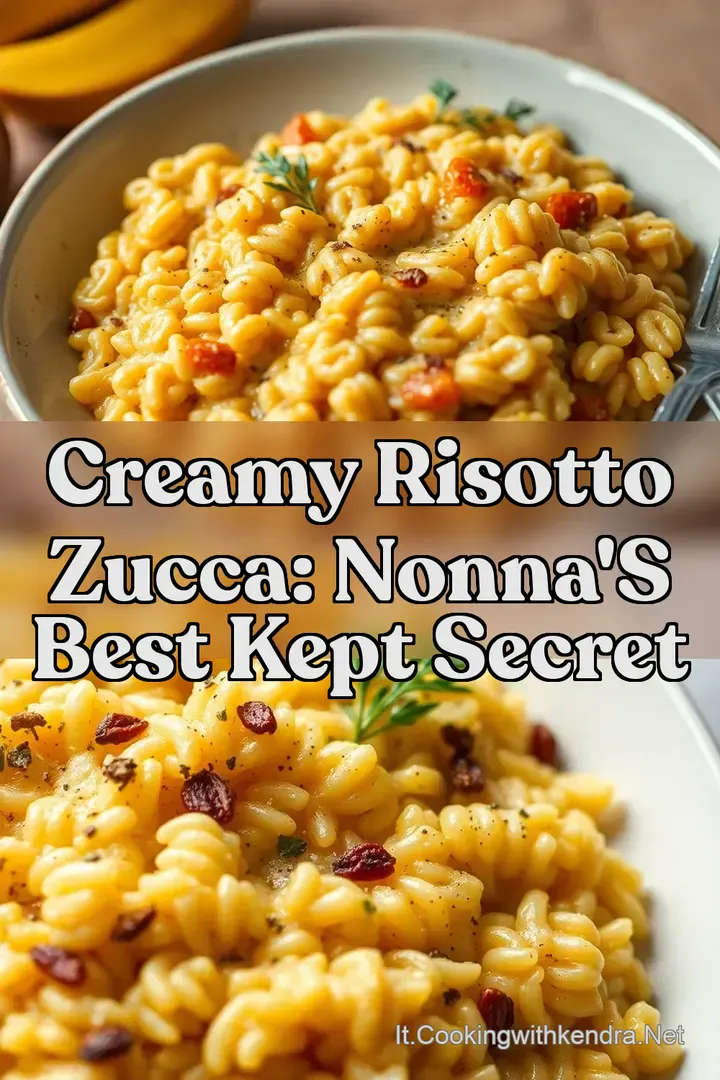 Creamy Risotto Zucca: Nonna s Best Kept Secret