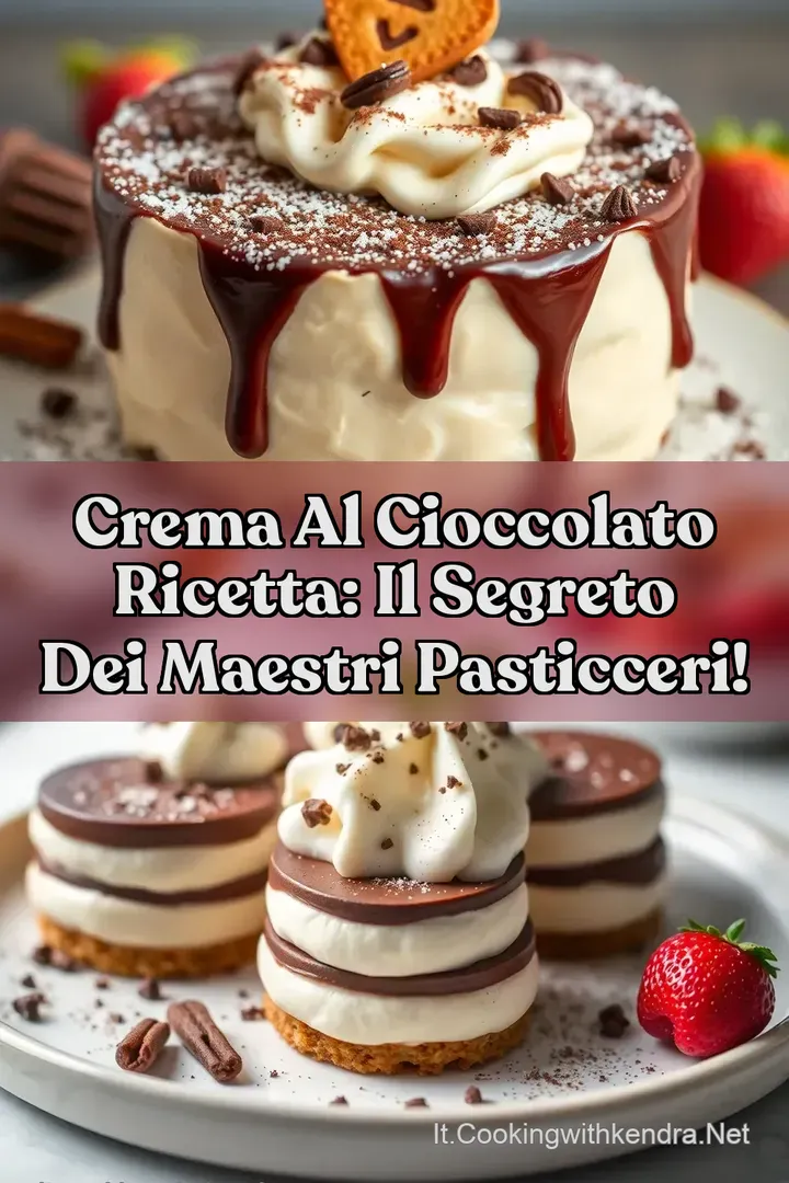 Crema al cioccolato Ricetta: Il segreto dei Maestri Pasticceri!