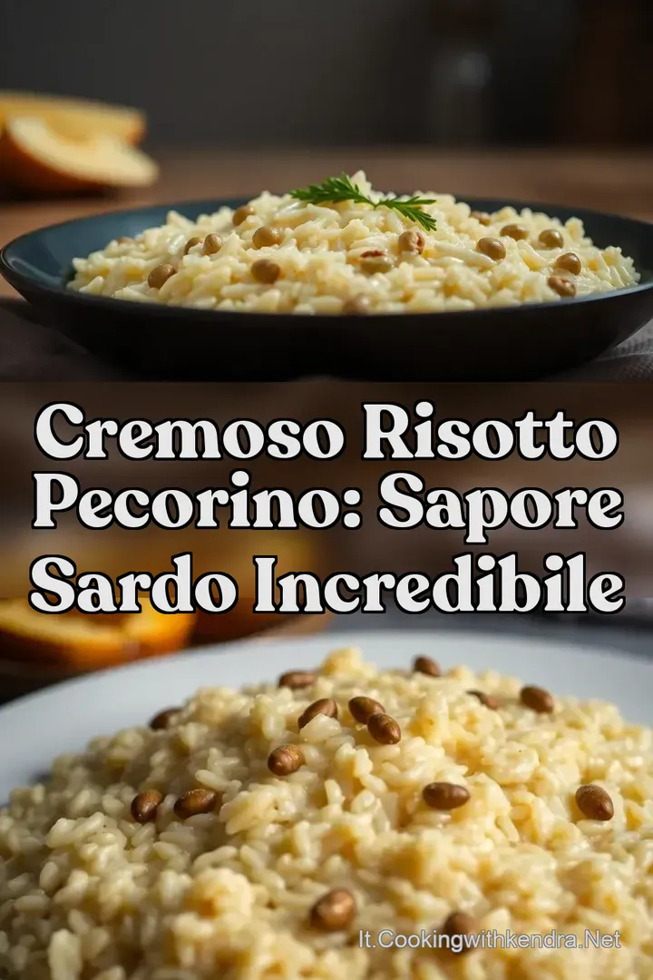 Cremoso Risotto Pecorino: Sapore Sardo Incredibile