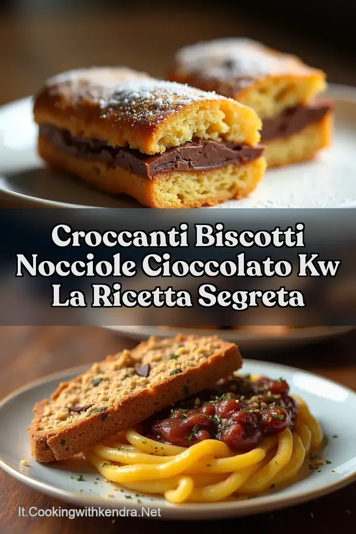 Croccanti Biscotti Nocciole Cioccolato kw la ricetta segreta